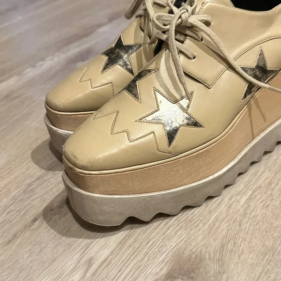 Stella McCartney Elyse Lace-Up Platform Shoes - Picture 5 of 6